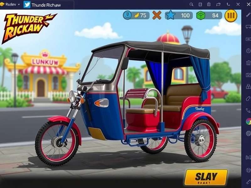 Thunder Rickshaw Game Screenshot